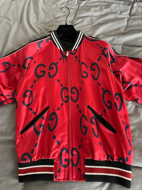 gucci bomb|gucci ghost bomber.